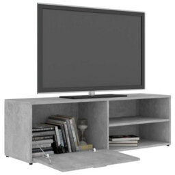 Vidaxl Tv Cabinet Concrete Grey 120X34X37 Cm Engineered Wood - thumbnail 5