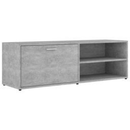 Vidaxl Tv Cabinet Concrete Grey 120X34X37 Cm Engineered Wood - thumbnail 2
