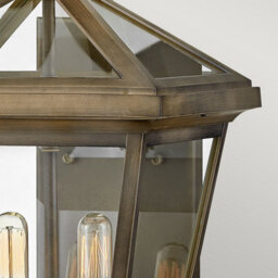 Luminosa Lighting Elstead Palma 2 Light Medium Outdoor Wall Lantern Burnished Bronze Ip44 - thumbnail 4