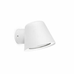 Luminosa Lighting Luminosa Gina 1 Light Outdoor Wall Light White Ip44, Gu10 - thumbnail 1