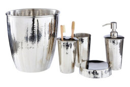 Orsina Nickel Finish Toothbrush Holder - thumbnail 4