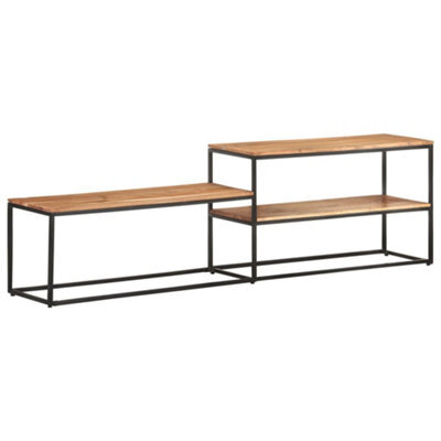 Walplus Tv Cabinet 180X30X50 Cm Solid Acacia Wood - image 1