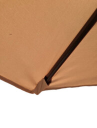 Khaki Garden Parasol, Garden Patio Umbrella, Sun Umbrella Be Furniture - thumbnail 3