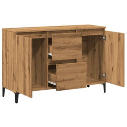 Berkfield Sideboard Artisan Oak 102X35X70 Cm Engineered Wood - thumbnail 5