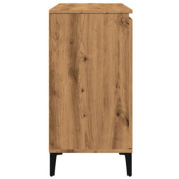 Berkfield Sideboard Artisan Oak 102X35X70 Cm Engineered Wood - thumbnail 6