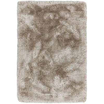 Handmade Rug, Luxurious Rug For Bedroom, Easy To Clean Plain Diningroom Rug, Sparkle Rug, Sand Shaggy Rug-200Cm X 300Cm