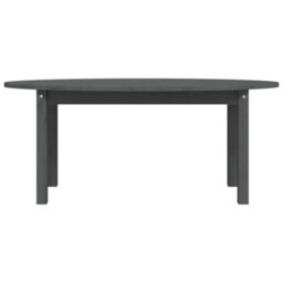 Walplus Coffee Table Grey 110X55X45 Cm Solid Wood Pine - thumbnail 5