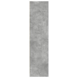 Berkfield Durable Wardrobe Concrete Grey 30X50X200 Cm Engineered Wood - thumbnail 5