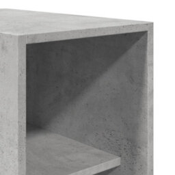 Berkfield Durable Wardrobe Concrete Grey 30X50X200 Cm Engineered Wood - thumbnail 7