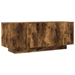 Walplus Tv Cabinet Smoked Oak 100X35X40 Cm Engineered Wood - thumbnail 2