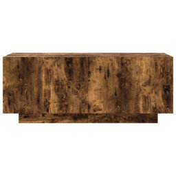 Walplus Tv Cabinet Smoked Oak 100X35X40 Cm Engineered Wood - thumbnail 4