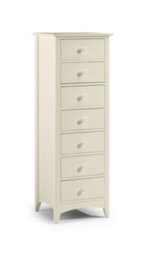 Ashfield Stone White 4 + 2 Drawer Chest