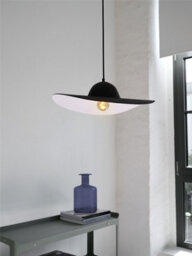 Osram Decor Felt Hat Pendant Ceiling Light E27 Dark Grey Felt Max 6W Led Modern - thumbnail 8