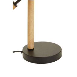 Orsina Matte Black Table Lamp, Easy To Assemble Bedside Table Light, Eco-Friendly Lamp For Table Living Room - thumbnail 7