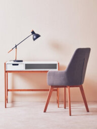 Orsina Matte Black Table Lamp, Easy To Assemble Bedside Table Light, Eco-Friendly Lamp For Table Living Room - thumbnail 9