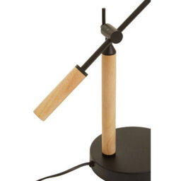 Orsina Matte Black Table Lamp, Easy To Assemble Bedside Table Light, Eco-Friendly Lamp For Table Living Room - thumbnail 6