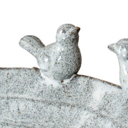 Eira Bird Bath - Elegant Outdoor Garden Decor & Wildlife Accessory - thumbnail 3