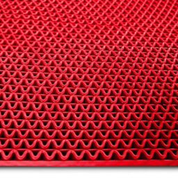 Floordirekt Anti Slip Wet Area Hygiene Mat Barefoot Pvc Antibacterial Uv Resistant Drainage Red 90 X 200 Cm - thumbnail 6