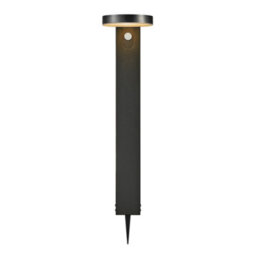 Nordlux Rica Outdoor Stainless Steel Garden Post  Black, Led - thumbnail 2