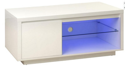 Spot On Dealz Tv Unit Wide 1 Door Tv Cabinets For Living Room Table Stand Media Units With Storage Shelves - image 1