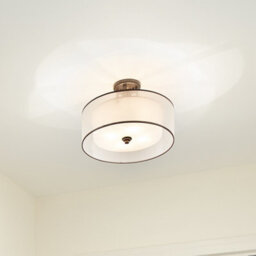 Luminosa Lighting Elstead Lacey 4 Light Semi-Flush Mount, Mission Bronze, E27 - thumbnail 4