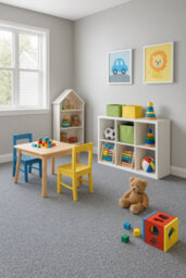 Cosmic Bleach Cleanable Twist Pile Carpet By Remland (Norma, 4M X 4M) - thumbnail 2