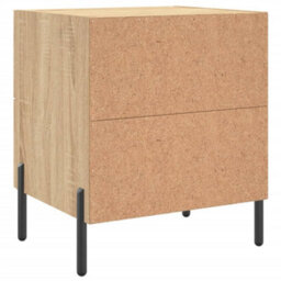 Berkfield Bedside Cabinet Sonoma Oak 40X35X47.5 Cm Engineered Wood - thumbnail 8