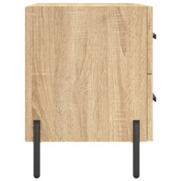 Berkfield Bedside Cabinet Sonoma Oak 40X35X47.5 Cm Engineered Wood - thumbnail 7