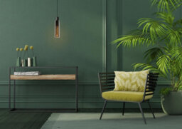 Lucide Orlando Glass Ceiling Pendant Light Smoked Grey - thumbnail 4