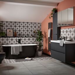 GoodHome Imandra Compact Matt Mirror Effect Triple Bathroom Cabinet Mirrored (H)600mm (W)1000mm - thumbnail 8
