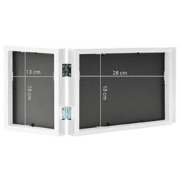 Walplus Trifold Photo Frame Collage White 28X18 Cm+2X - thumbnail 7