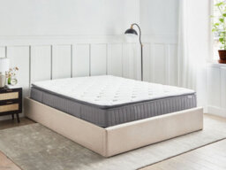 Beliani Gel Memory Foam Pocket Spring Mattress Pleasant H3/4 Firm 160 X 200 Cm (Eu King Size) - thumbnail 2