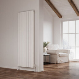 Reina Resia Aluminium Vertical Panel Radiator - 1800 X 660mm - White