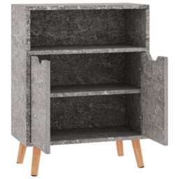 Berkfield Sideboard Concrete Grey 60X30X72 Cm Engineered Wood - thumbnail 5