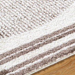 Livabliss Fossay Shaggy-Washable Beige Brown Green Grey Global High Pile Living Bedroom Rug 200 X 275 Cm Easy Care, Non Shedding - thumbnail 3