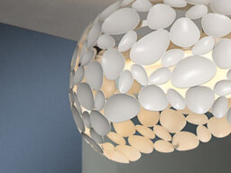 Luminosa Lighting Luminosa Narisa 5 Light Flush Ceiling Light Matt White, G9 - Uk Stock - thumbnail 2