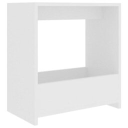 Berkfield Side Table White 50X26X50 Cm Engineered Wood - thumbnail 2