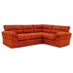 Sofaselectionuk Ltd Amalfi Claude Left Hand 2 Piece Corner Sofa In Orange - thumbnail 1