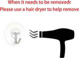 Waterproof Adhesive Hooks For Kitchen And Bathroom. Hang Clothes, Towels, Accessories, In The Bathroom - thumbnail 6