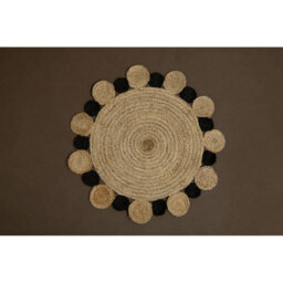 Orsina Bosie By Premier Demir Small Round Jute Rug - thumbnail 4