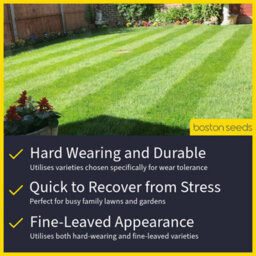 Boston Seeds Bs Quality Hard Wearing Lawn Seed (5 X 20Kg) - thumbnail 8