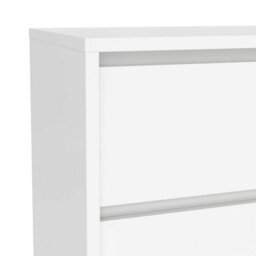 Wyld Haus Salzburg 3-Drawer White Wooden Chest - Scandinavian Compact Dresser - thumbnail 8