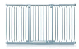 Safetots Extra Tall Elite Safety Gate, 197Cm - 206Cm, Matt Grey, Extra Tall 96.8Cm In Height, Pressure Fit Stair Gate - thumbnail 1