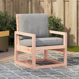 Berkfield Garden Chair 57.5X63X76 Cm Solid Wood Douglas - thumbnail 1