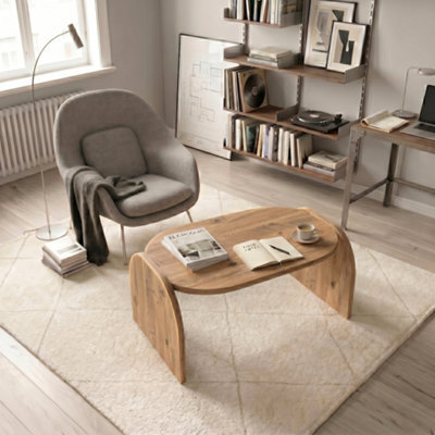 Decorotika Monde 89Cm Coffee Table Atlantic Pine - image 1