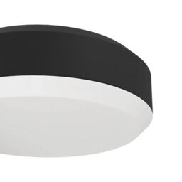 Eglo Fornaci Outdoor Led Wall Light With Motion Sensor, Warm White 3000K, Ip44 Weatherproof, Black Steel Housing - thumbnail 3