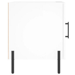 Berkfield Bedside Cabinets 2 Pcs High Gloss White 40X40X50 Cm Engineered Wood - thumbnail 7
