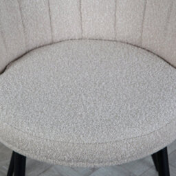 Mini Flora - Boucle Occasional Chair With Floral Design - thumbnail 4