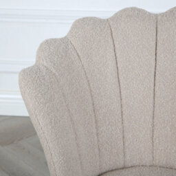 Mini Flora - Boucle Occasional Chair With Floral Design - thumbnail 5