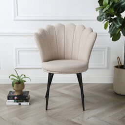 Mini Flora - Boucle Occasional Chair With Floral Design - thumbnail 2